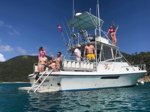 Dive Center For Sale - Top Google Rated Dive shop, Private Charter, Rum line and more  in USVI